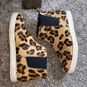 Leopard Print Hightops